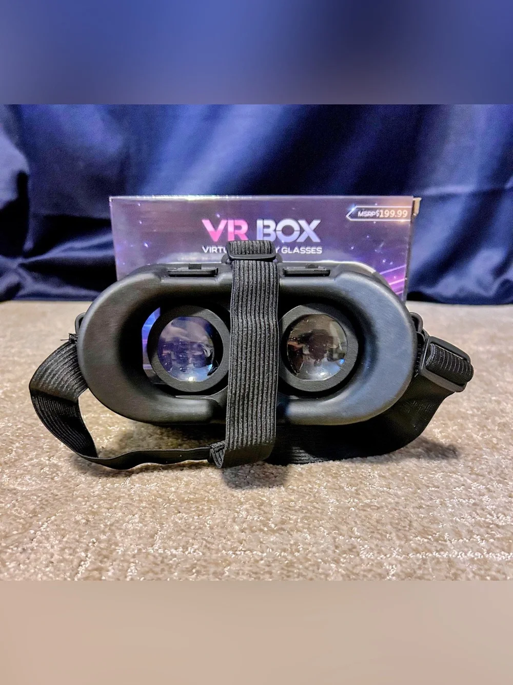 Virtual Reality Glasses Headset - White & Black Brand New